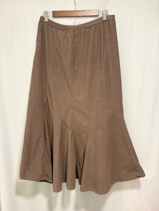 J. Jill Dresses & Skirts - J Jill Flare Corduroy Midi Skirt Size Small  Boho Prarie Cottage Flowy Western